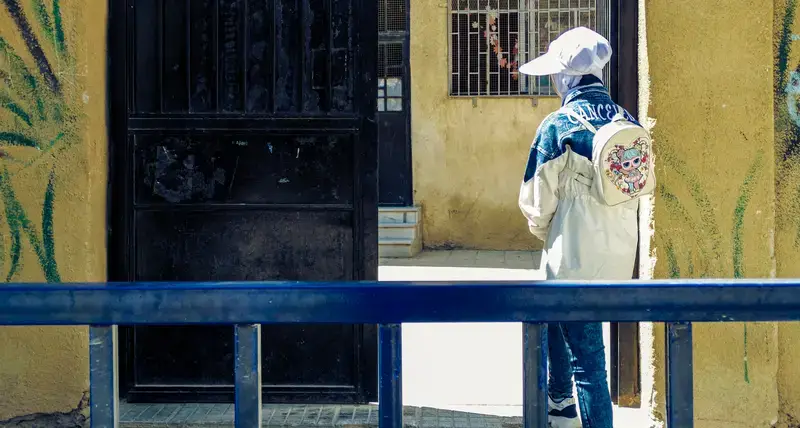 Students at a school in Syria can now stroll safely to schools after roads are secured