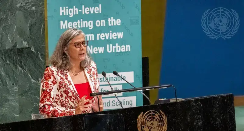 Executive Director of UN-Habitat at HLM